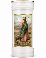 Saint Martha Pillar Candle CBC Distributors