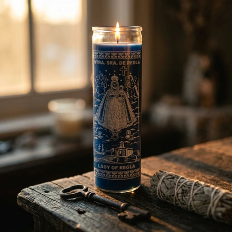 Our Lady of Regla Candle — product photo