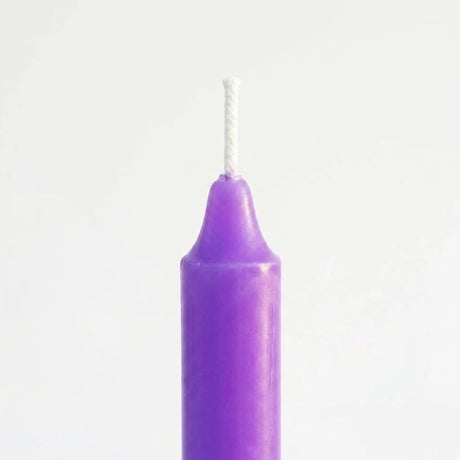 10" Purple Taper Candle — Generated | Generated by Modelize