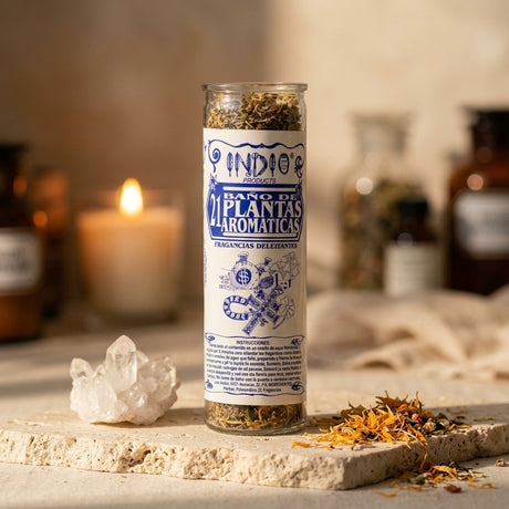 Apothecary bath herb jar — Wellness Lifestyle | Generated by Modelize