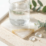 Onyx Coaster Set — Wellness Lifestyle Scene | Generated by Modelize