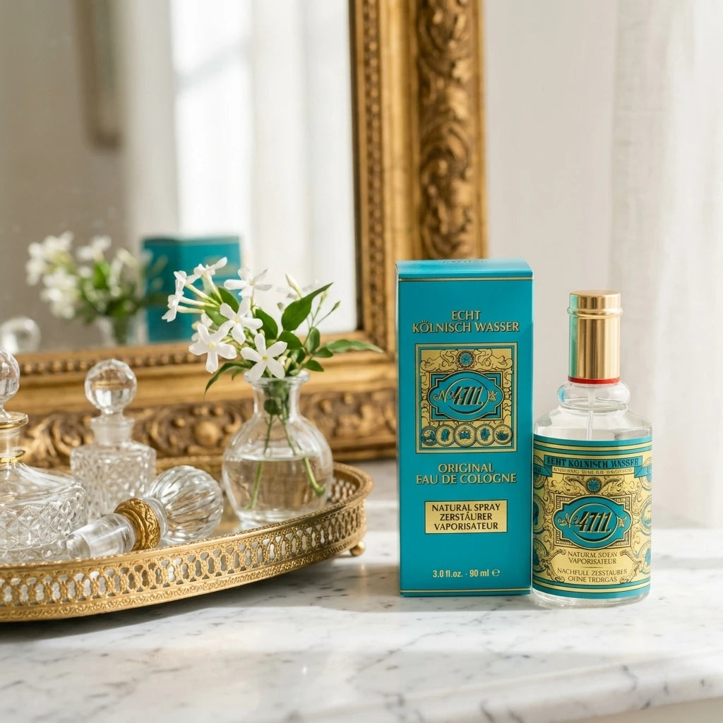 Eau de Cologne — Vintage Vanity Lifestyle | Generated by Modelize
