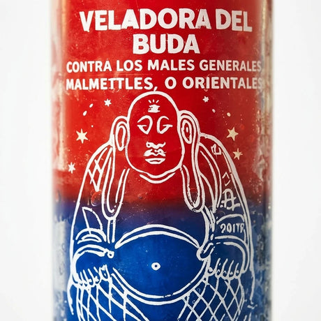 Buddha 7-Day Candle – Buda Oriental Prosperity Prayer Candle — product photo