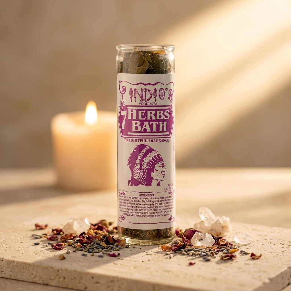 Spiritual bath herb jar — Wellness Lifestyle | Generated by Modelize