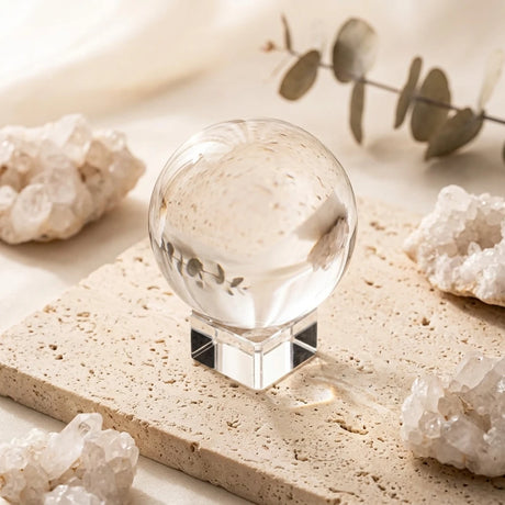 Crystal Ball with Base — Wellness Lifestyle Scene | Generated by Modelize