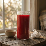 Red 14 Day Plain Candle — Generated | Generated by Modelize