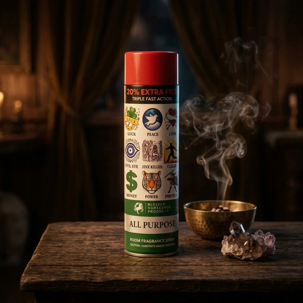 Aerosol Room Fragrance Spray — Mystical Home Altar Lifestyle | Generated by Modelize