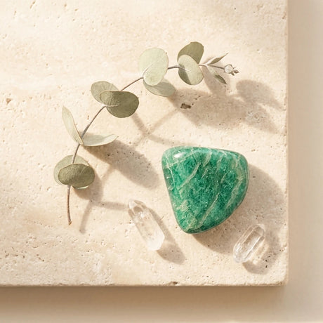 Amazonite Tumbled Stone — product photo