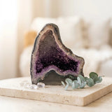 Amethyst Geode — Luxury Interior Context | Generated by Modelize