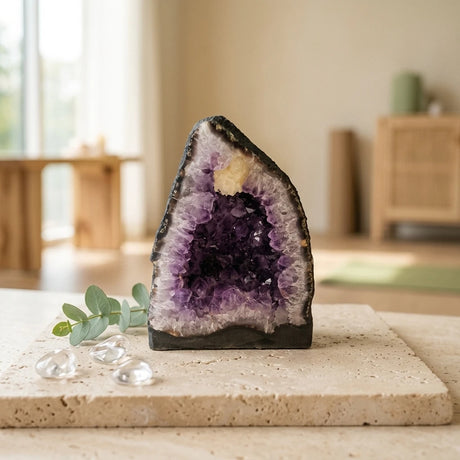 Amethyst Geode Cathedral — Premium Lifestyle Decor | Generated by Modelize