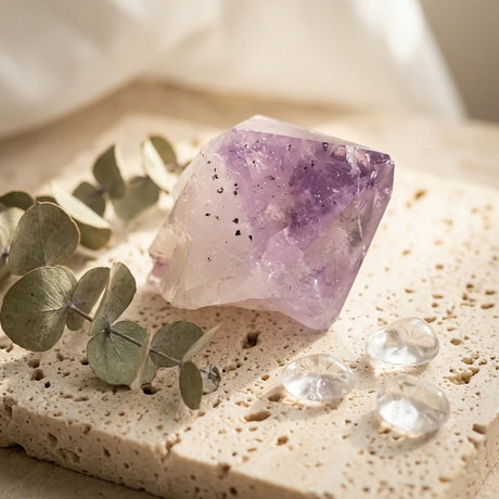 Rough Crystal Point — Wellness Lifestyle Scene | Generated by Modelize