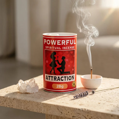 Spiritual incense powder canister — Cleansing Ritual Lifestyle | Generated by Modelize