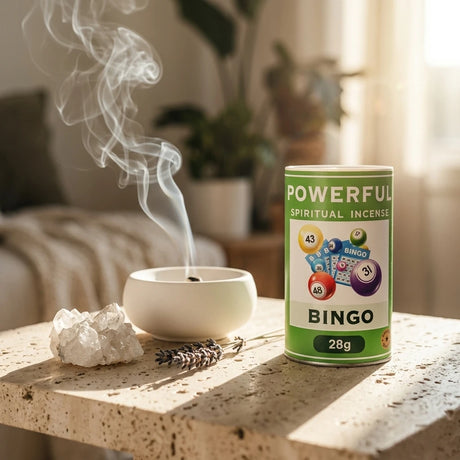 Cylindrical incense powder canister — Cleansing Ritual Lifestyle | Generated by Modelize