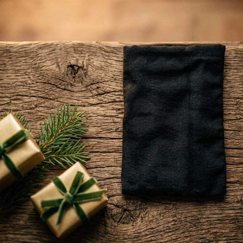 Black Flannel Bag — product photo