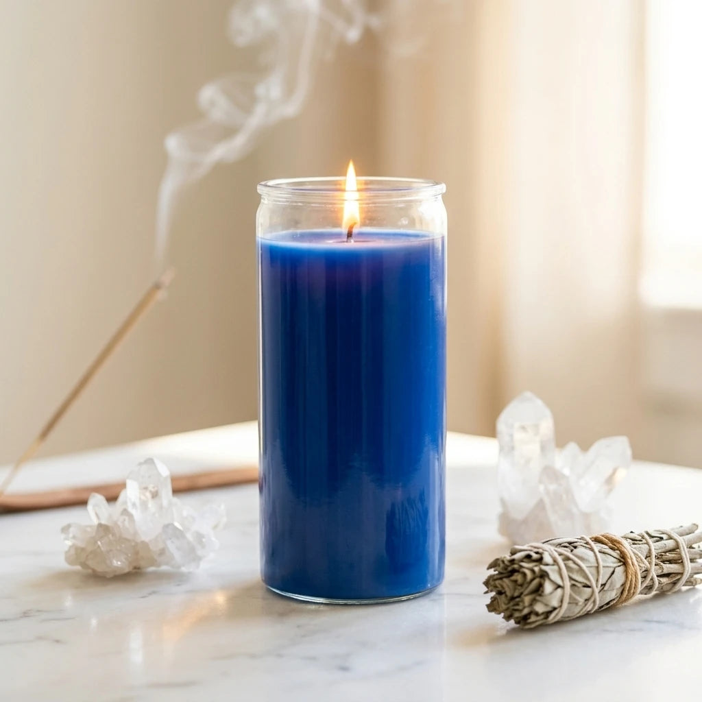 14-day jar candle — Sacred Space Altar | Generated by Modelize