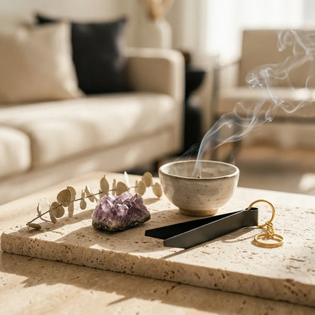 Incense tongs with keyring — Ritual Lifestyle | Generated by Modelize