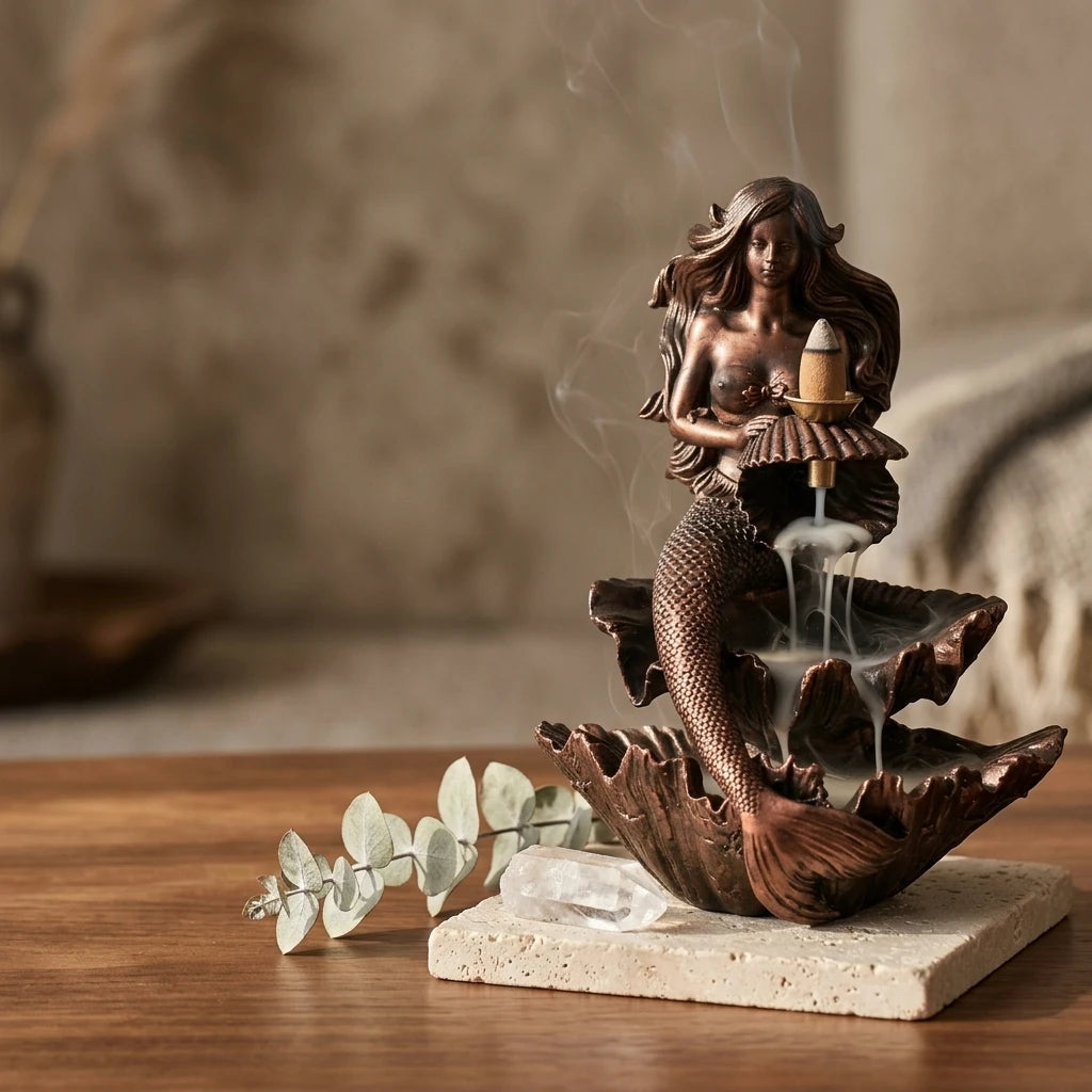 Backflow Incense Burner — Lifestyle Cleansing Ritual | Generated by Modelize