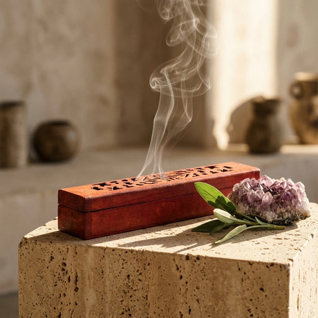 Incense Burner Box — Spiritual Cleansing Lifestyle | Generated by Modelize