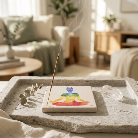 Square incense holder — Cleansing Ritual Lifestyle | Generated by Modelize
