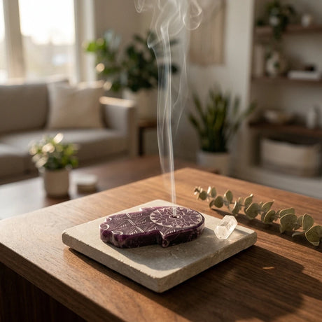 Incense burner/ashcatcher — Lifestyle Cleansing Ritual | Generated by Modelize