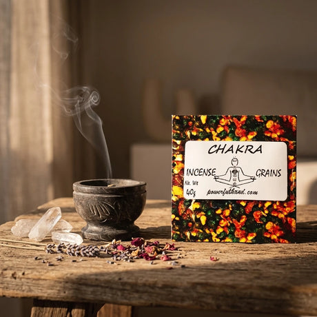 Incense grains — Ritual Lifestyle Scene | Generated by Modelize