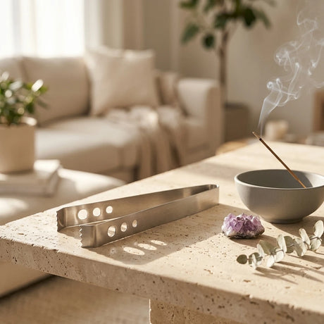 Charcoal Incense Tongs — Ritual Lifestyle | Generated by Modelize
