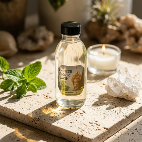 Spiritual floor wash bottle — Apothecary Lifestyle | Generated by Modelize