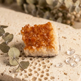 Natural rough crystal cluster — Wellness Lifestyle Scene | Generated by Modelize