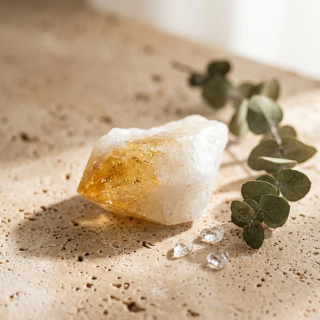 Rough Crystal Point — Wellness Lifestyle Scene | Generated by Modelize