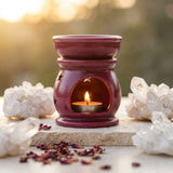 Soapstone Oil Burner — Apothecary Lifestyle Scene | Generated by Modelize