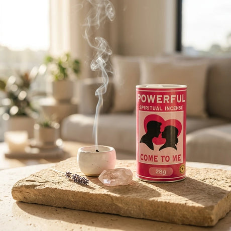 Incense Powder Canister — Cleansing Ritual Lifestyle | Generated by Modelize