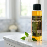 Large format eau de cologne bottle — Botanical Lifestyle Scene | Generated by Modelize
