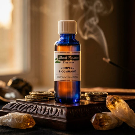 Spiritual oil bottle — Spiritual Abundance Ritual | Generated by Modelize