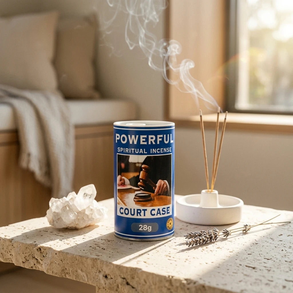Spiritual Incense Canister — Cleansing Ritual Lifestyle | Generated by Modelize