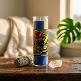 7-day glass jar candle — Spiritual Altar Lifestyle | Generated by Modelize