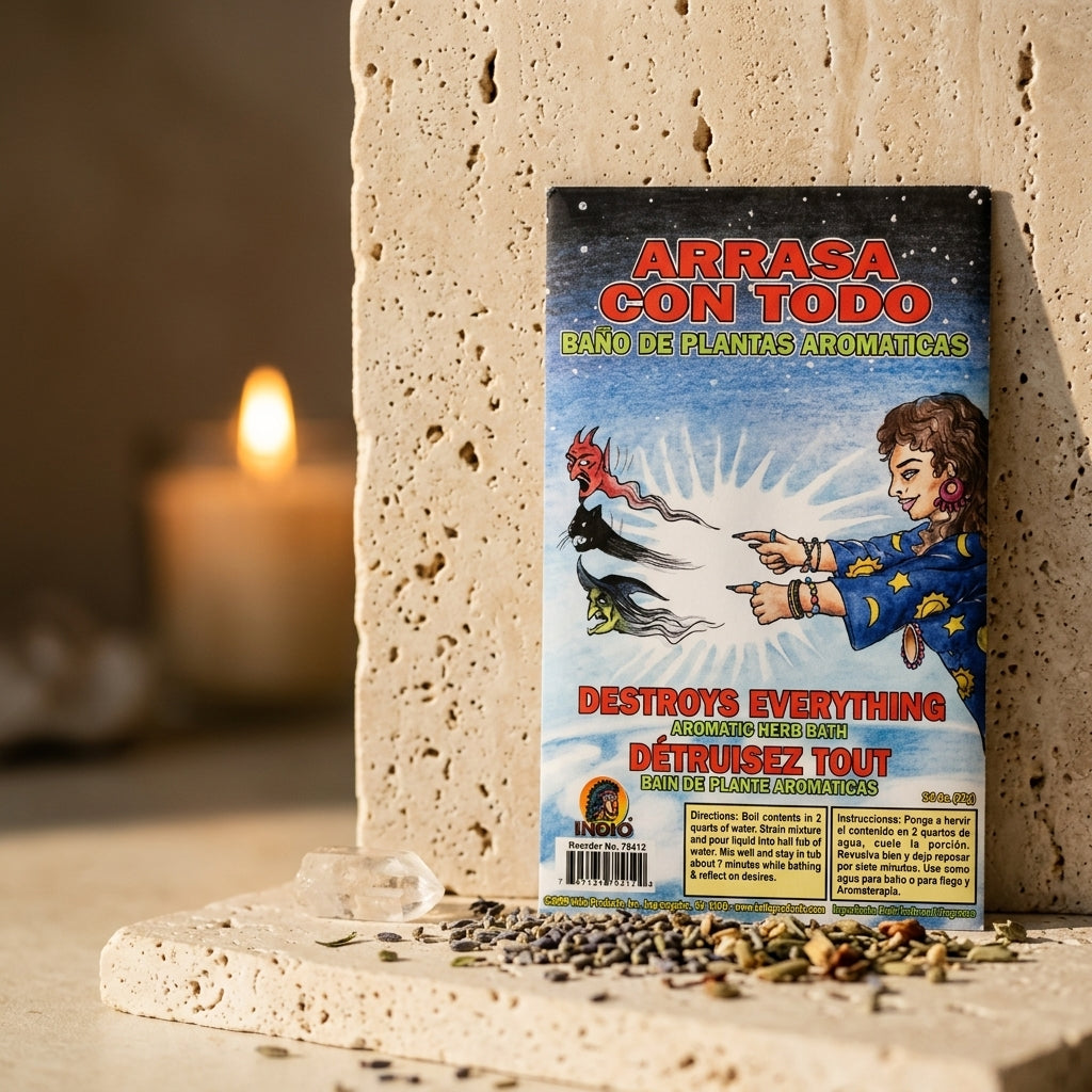Aromatic herb bath packet — Spiritual Wellness Lifestyle | Generated by Modelize