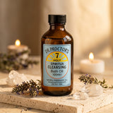 Spiritual bath oil apothecary bottle — Spiritual Sanctuary Lifestyle | Generated by Modelize