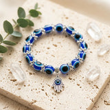 Beaded charm bracelet — Spiritual Wellness Lifestyle | Generated by Modelize