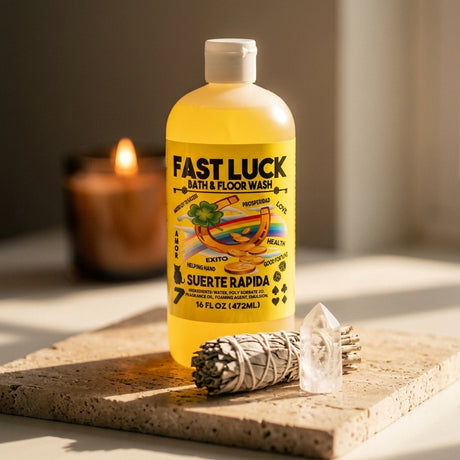 Spiritual bath and floor wash bottle — Apothecary Lifestyle | Generated by Modelize