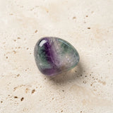 Tumbled Stone — Spiritual Wellness Flat Lay | Generated by Modelize