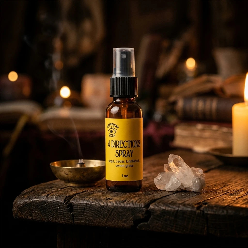 Room Spray / Apothecary Bottle — Mystical Home Altar Lifestyle | Generated by Modelize