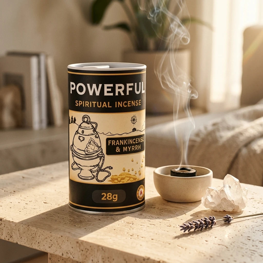 Incense Canister — Cleansing Ritual Lifestyle | Generated by Modelize