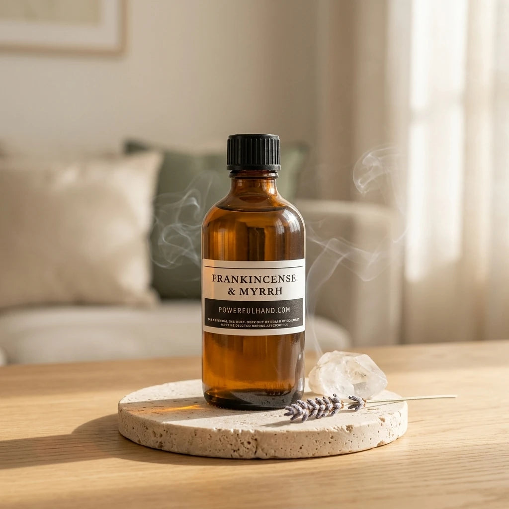 Apothecary glass bottle — Home Cleansing Ritual Lifestyle | Generated by Modelize