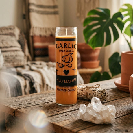 Dressed Ritual Candle — Spiritual Altar Lifestyle | Generated by Modelize