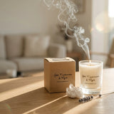 Scented jar candle and packaging — ritual_lifestyle | Generated by Modelize