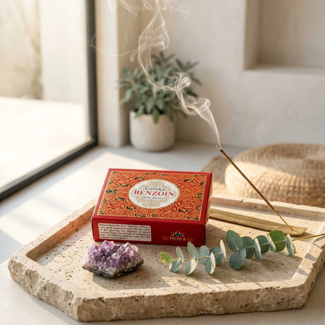Resin Incense Packaging — Morning Ritual Lifestyle | Generated by Modelize