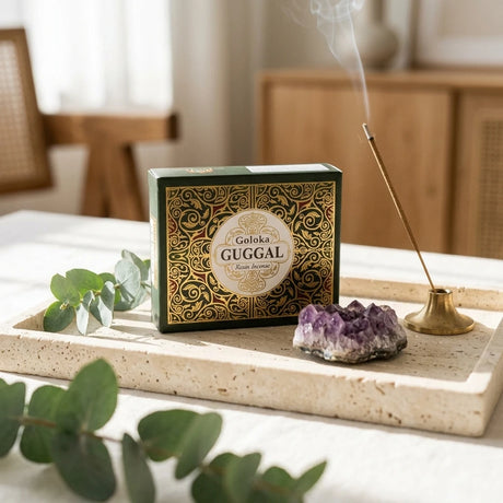 Resin incense packaging — Morning Ritual Lifestyle | Generated by Modelize