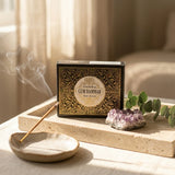Resin incense packaging — Morning Ritual Lifestyle | Generated by Modelize