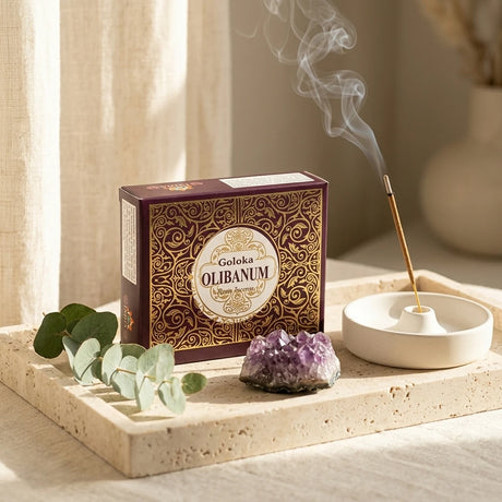 Resin Incense Packaging — Morning Ritual Lifestyle | Generated by Modelize