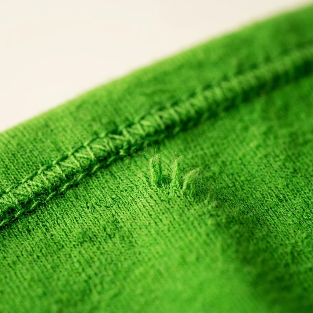 Green Flannel Bag — product photo